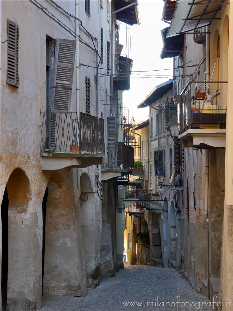 Masserano (Biella, Italy) - Alley between ancient houses